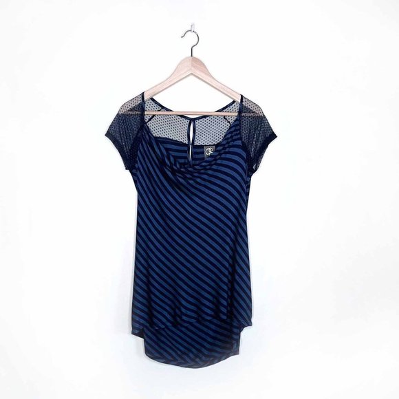 Anthropologie Tops - ⚡️SOLD⚡️  nwt one september cowl neck striped tee - medium